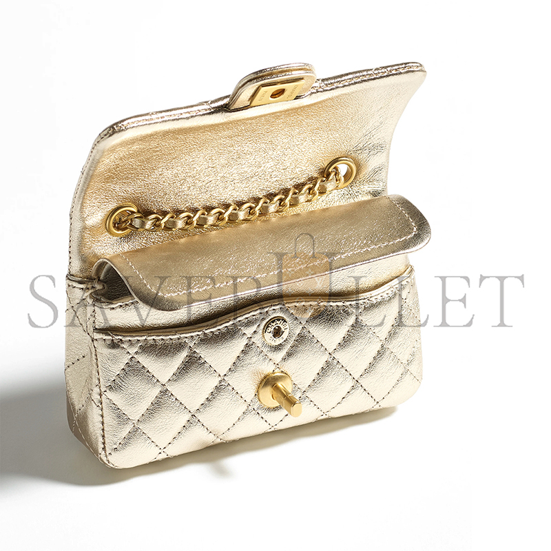 CHANEL CLASSIC MINI BAG WITH HOOK AP4760 (12*8*5cm) 